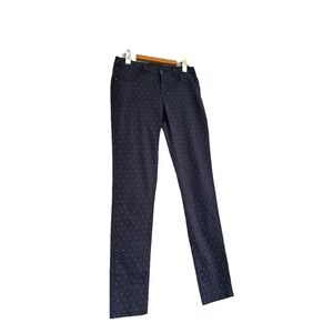 Women's Polka Dot Skinny Jeans Unbranded Size 28 Stretch Faux Front‎ Pockets